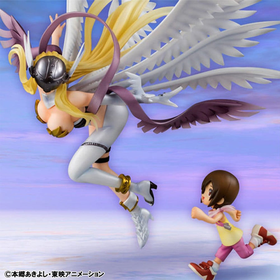 Digimon Adventure Precious G.E.M. Series PVC Statue Angewomon & Hikari Yagami 22 cm