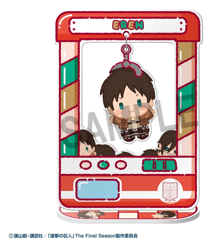 Attack on Titan Acrylic Figure Chara Catcher 9 cm Blind Box Display (8)