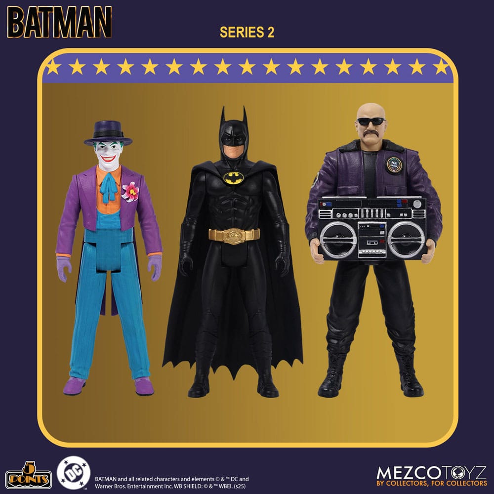 Batman (1989) 5 Points Action Figures 9 cm Series 2 Assortment (24)