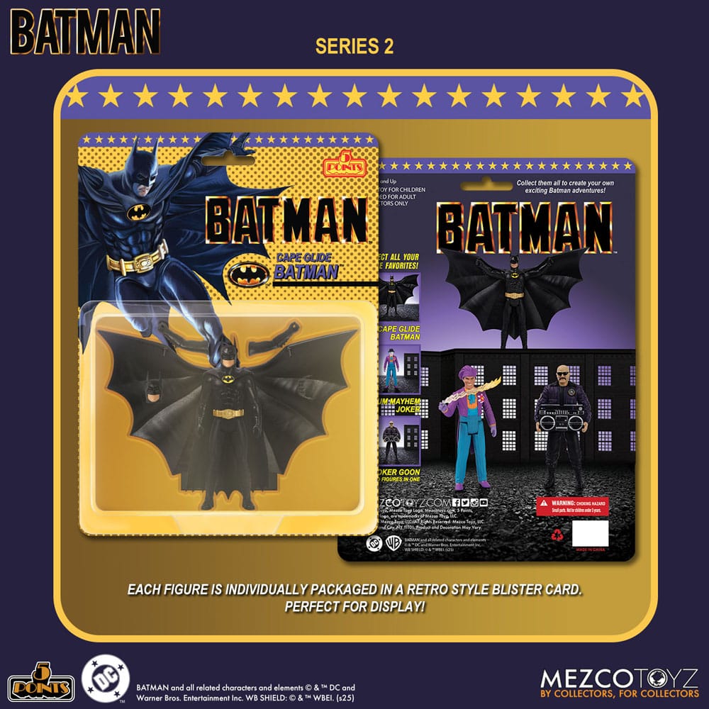 Batman (1989) 5 Points Action Figures 9 cm Series 2 Assortment (24)