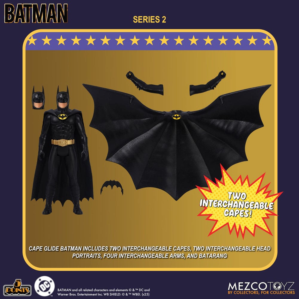 Batman (1989) 5 Points Action Figures 9 cm Series 2 Assortment (24)