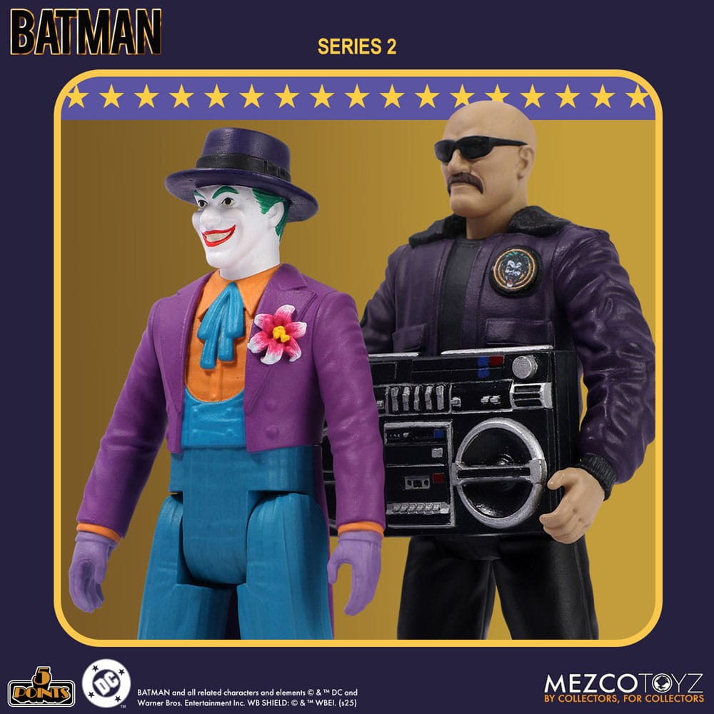Batman (1989) 5 Points Action Figures 9 cm Series 2 Assortment (24)