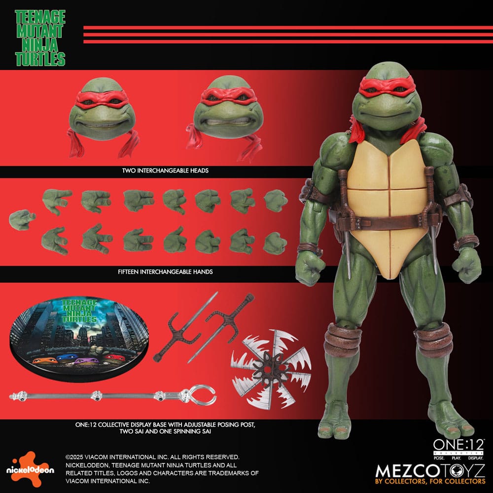 Teenage Mutant Ninja Turtles Figures box set 1/12 Teenage Mutant Ninja Turtles (1990 Movie) 15 cm