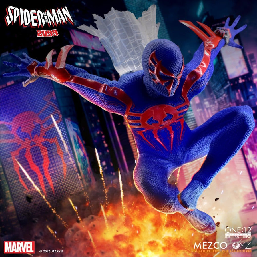 Marvel Comics One:12 Collective Action Figure 1/12 Spider-Man 2099 17 cm