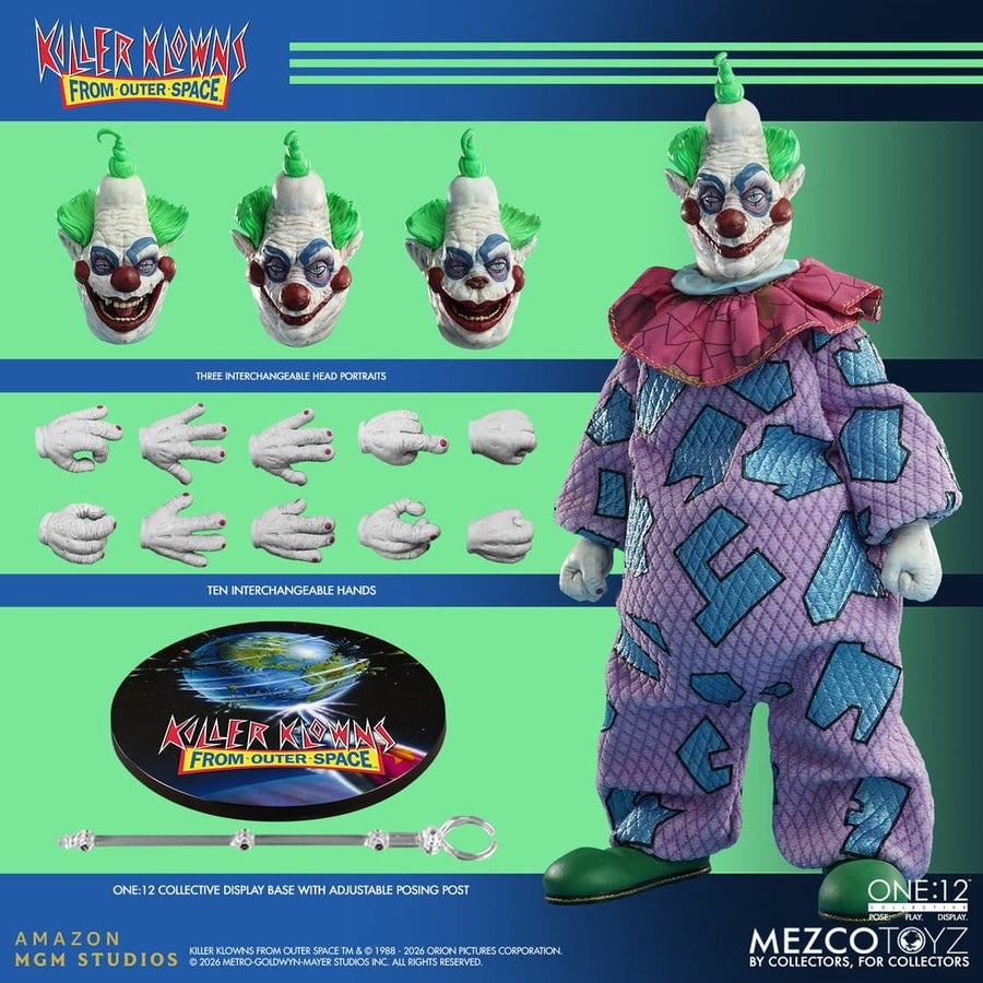 Killer Klowns From Outer Space One:12 Collective Action Figure 1/12 Jumbo 17 cm