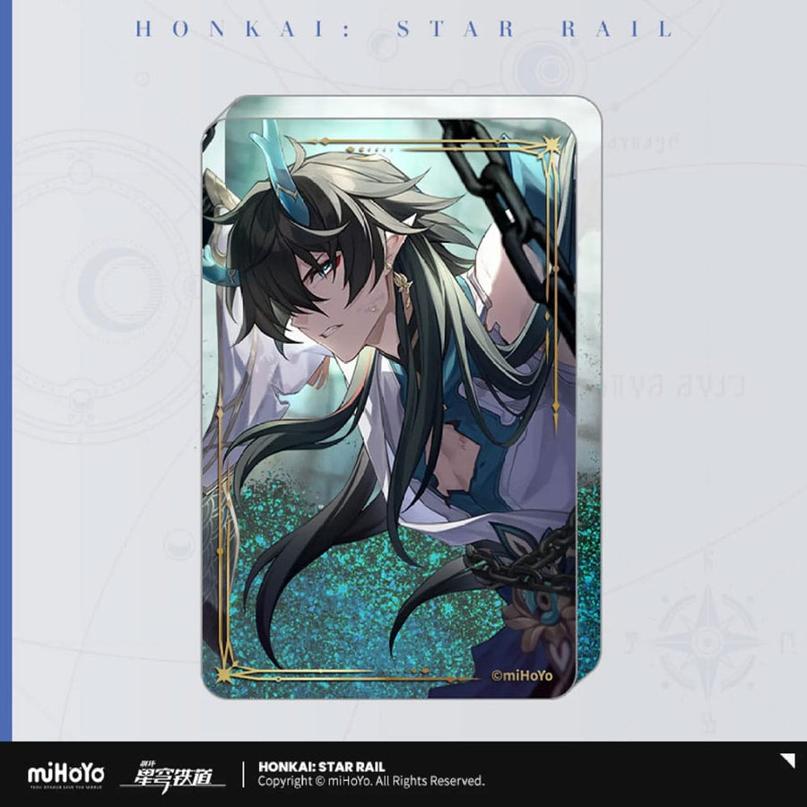 Honkai: Star Rail Light Cone Acryl Ornament with Glitter: Brighter Than the Sun 9 cm