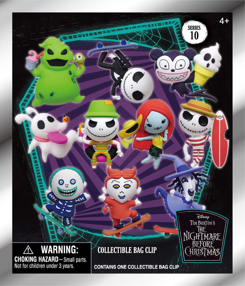 The Nightmare Before Christmas PVC Bag Clips Series 10 Display (24)