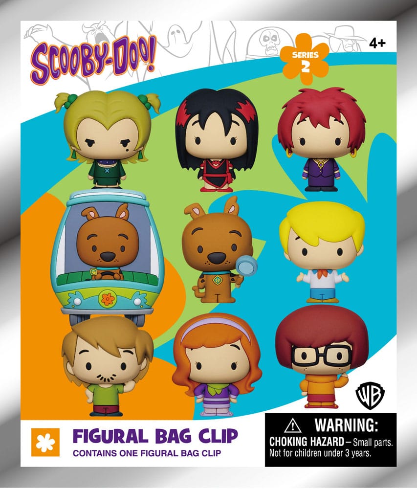 Scooby-Doo 3D PVC Bag Clips Series 2 Display (24)