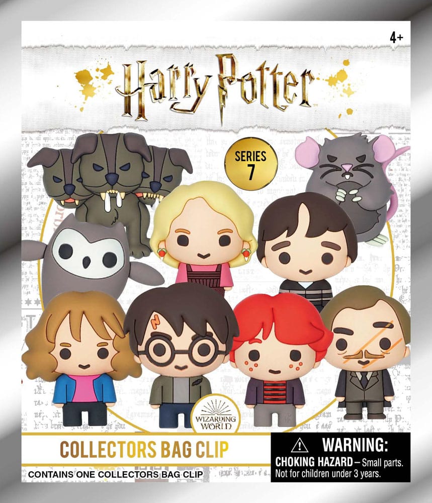 Harry Potter 3D PVC Bag Clips Series 7 Display (24)