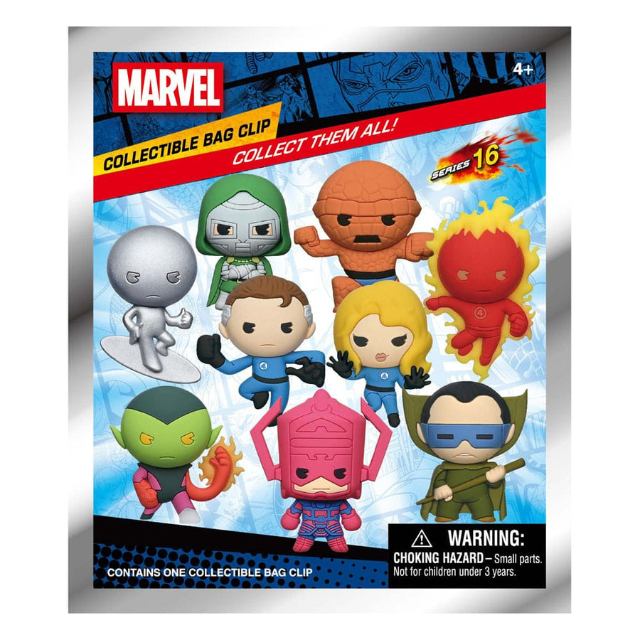 Fantastic Four 3D Foam Bag Clips Display (24)