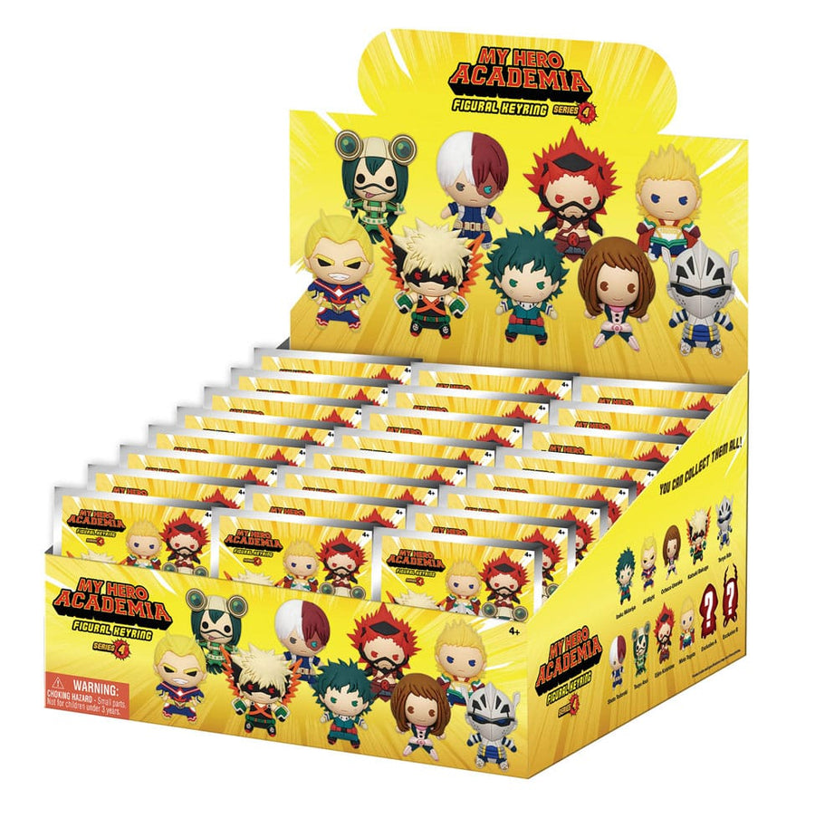 My Hero Academia 3D PVC Bag Clips Series 4 Display (24)