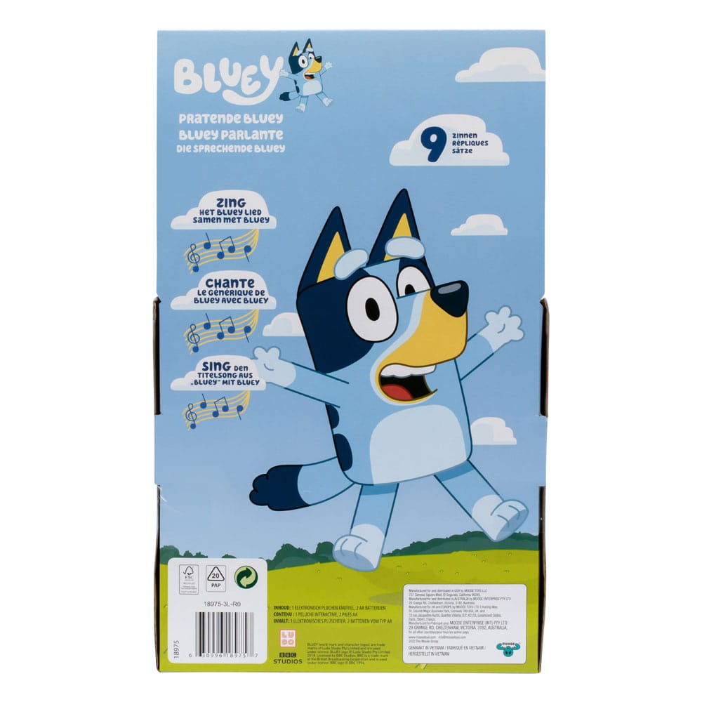 Bluey Talking Plush Toy Bluey 33 cm