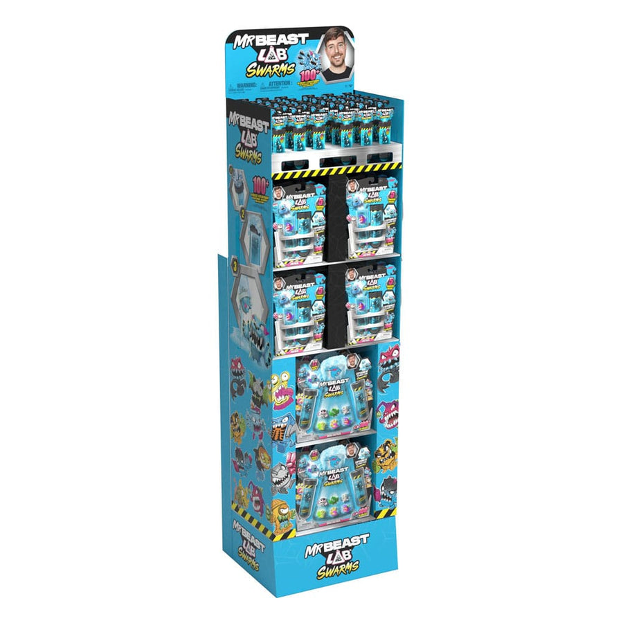 Mr. Beast Lab Swarms Mini Figures 12-pack 3 cm Display (50)