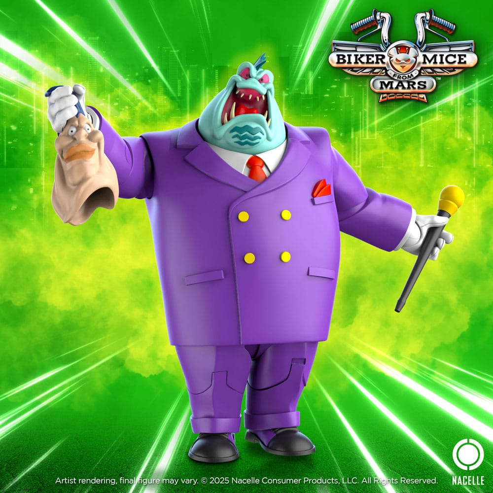 Biker Mice From Mars Action Figure Limburger 23 cm