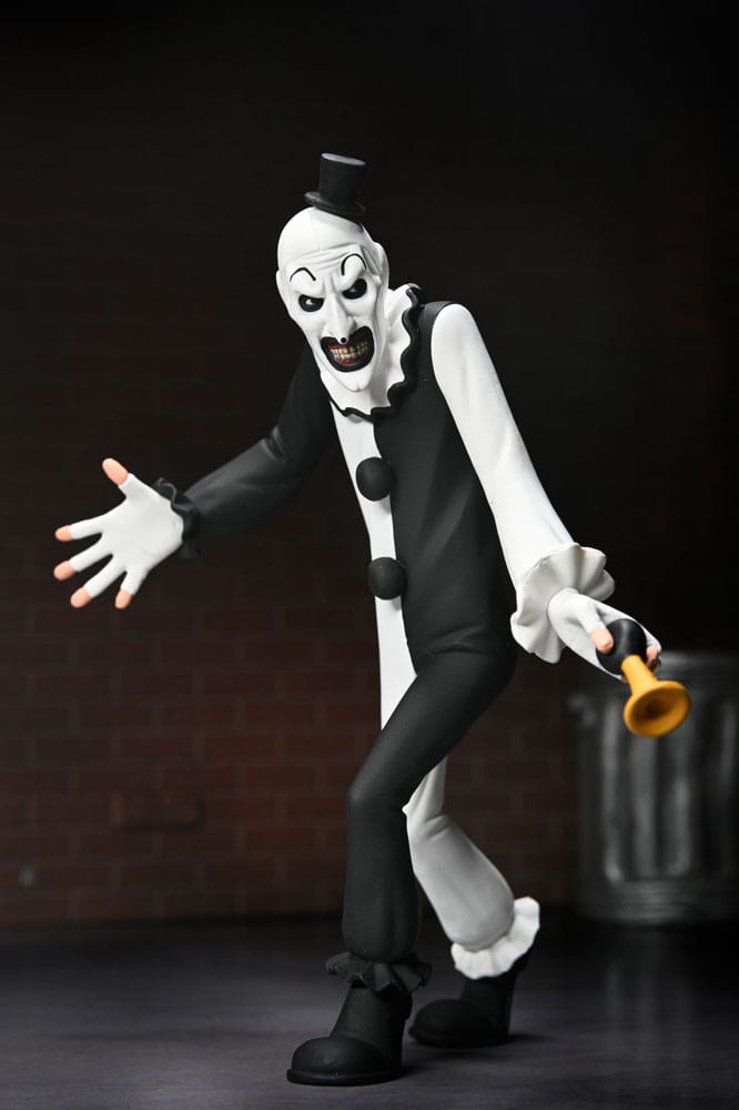 Terrifier Toony Terrors Action Figure Art the Clown 15 cm