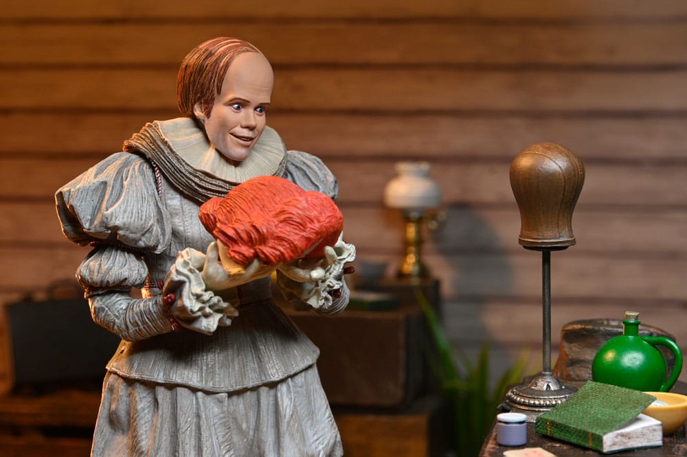 It: Welcome To Derry Action Figure Ultimate Bob Gray As Pennywise 18 cm