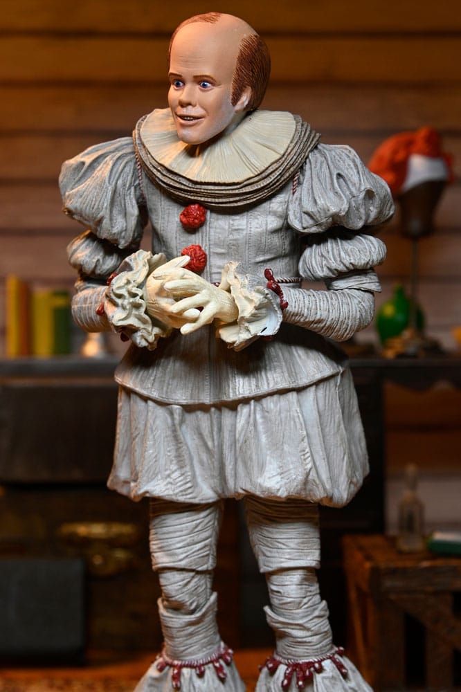 It: Welcome To Derry Action Figure Ultimate Bob Gray As Pennywise 18 cm