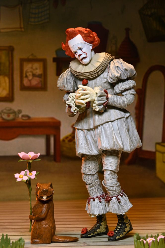 It: Welcome To Derry Action Figure Ultimate Bob Gray As Pennywise 18 cm