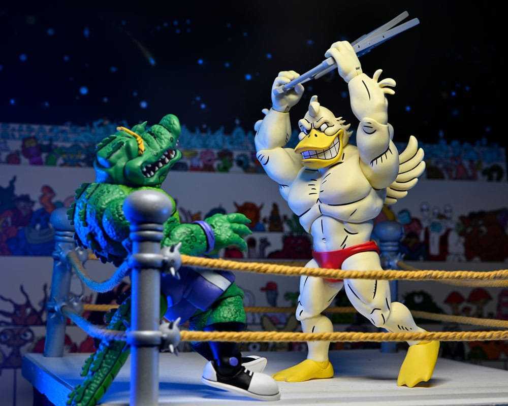 Teenage Mutant Ninja Turtles (Archie Comics) Action Figure Stump Wrestling Ace Duck 18 cm