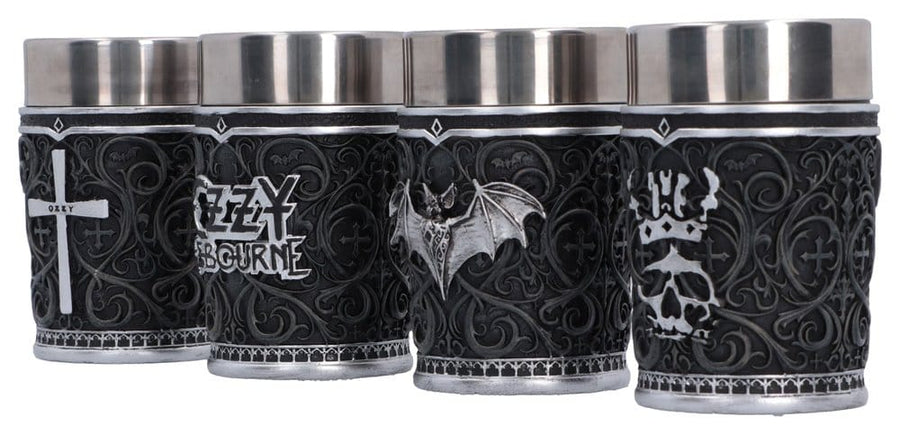 Ozzy Osbourne Shot Glass Set Prince of Darkness 9 cm