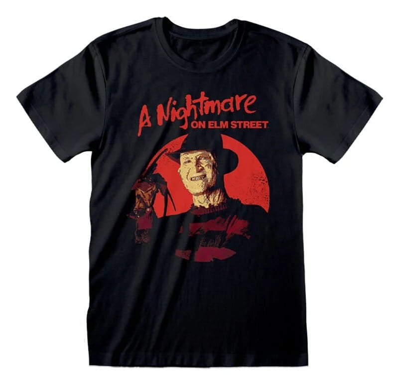 Nightmare on Elm Street T-Shirt Freddie Black Size XL