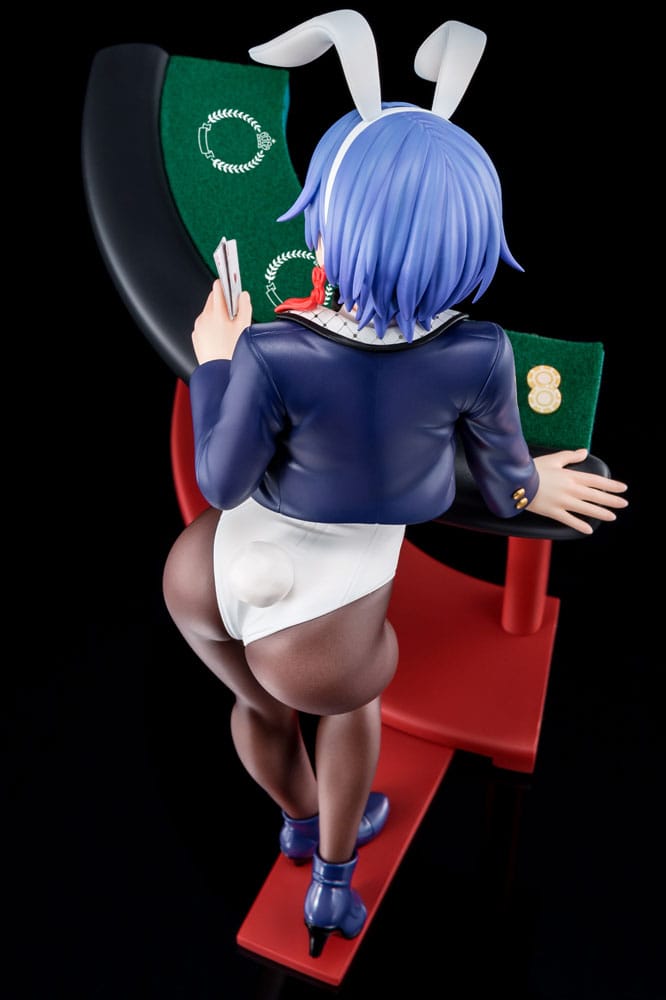 The Demon Sword Master of Excalibur Academy Statue 1/6 Sakuya Sieglinde wearing lapis lazuli blue bunny costume with Nip Slip Gimmick System 25 cm