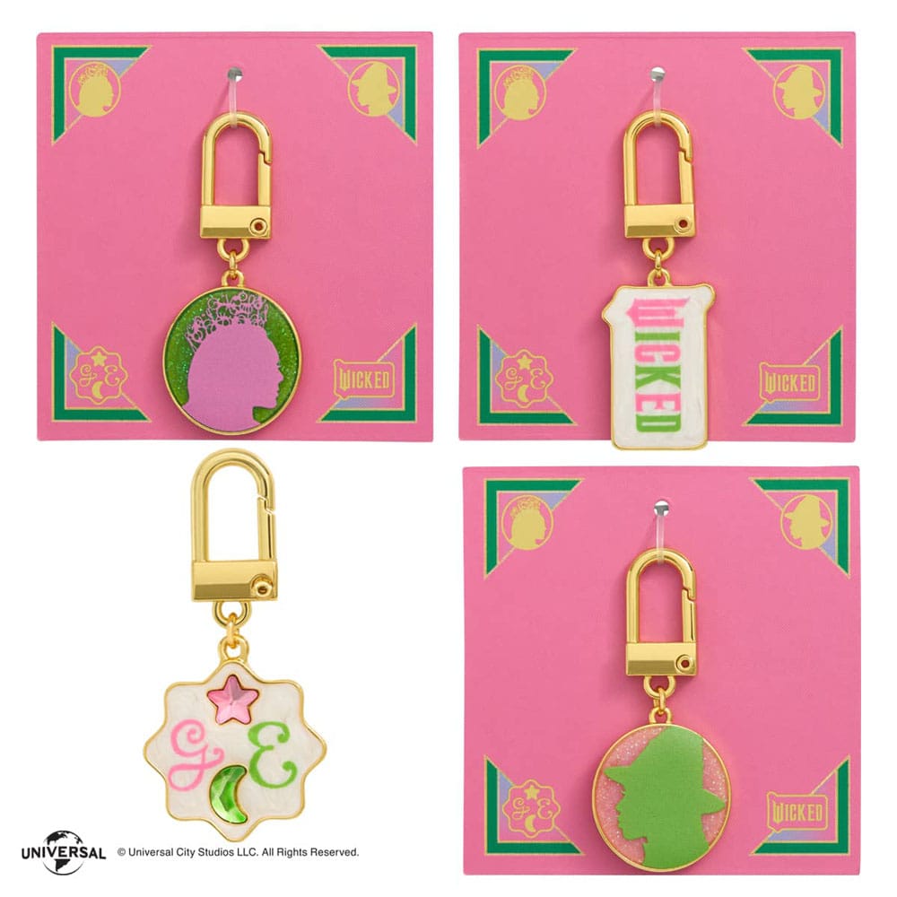 Wicked: For Good Unlimited Charms Trunk Bracelet Charm Pink Goes with Green
