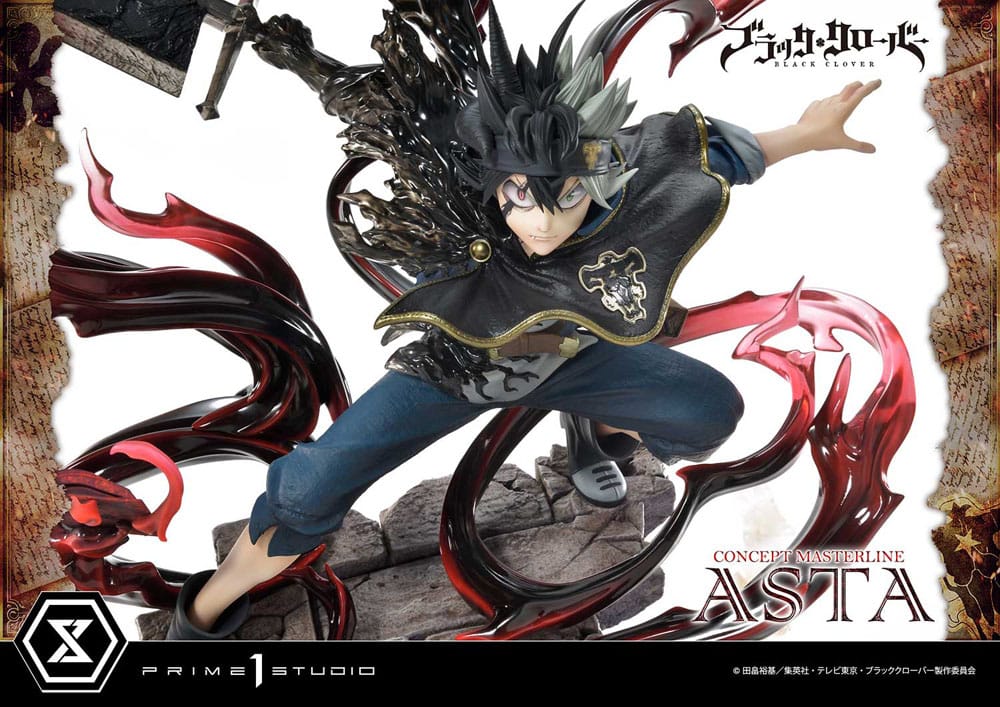 Black Clover Concept Masterline Series Statue 1/6 Asta Exclusive Ver. 50 cm