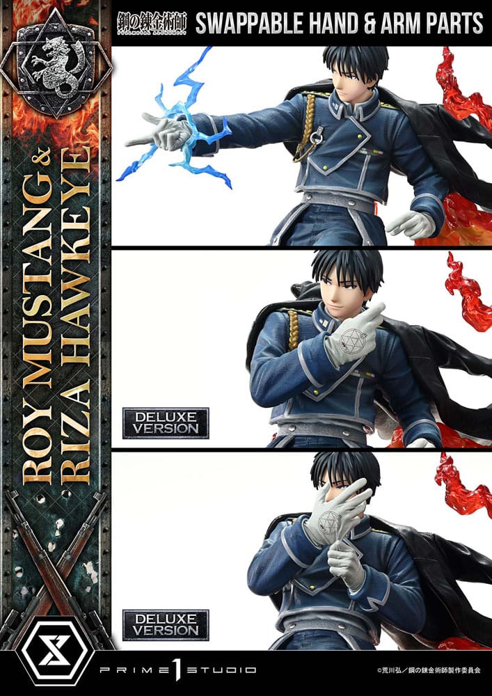 Roy Mustang & Riza Hawkeye (Fullmetal Alchemist) Concept Masterline Deluxe Bonus Version