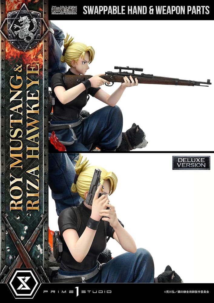 Roy Mustang & Riza Hawkeye (Fullmetal Alchemist) Concept Masterline Deluxe Bonus Version