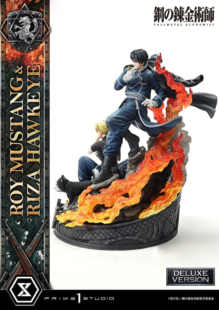 Roy Mustang & Riza Hawkeye (Fullmetal Alchemist) Concept Masterline Deluxe Bonus Version