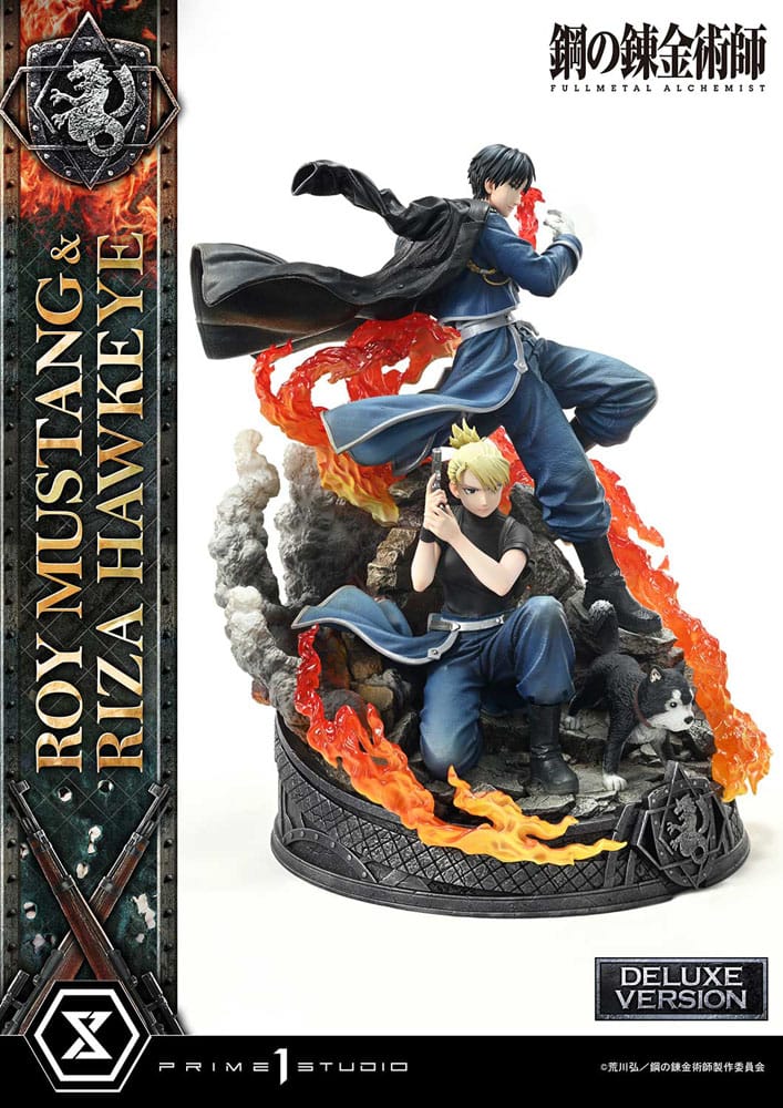 Roy Mustang & Riza Hawkeye (Fullmetal Alchemist) Concept Masterline Deluxe Bonus Version