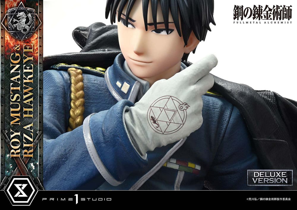 Roy Mustang & Riza Hawkeye (Fullmetal Alchemist) Concept Masterline Deluxe Bonus Version