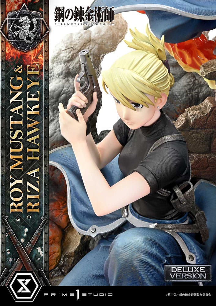 Roy Mustang & Riza Hawkeye (Fullmetal Alchemist) Concept Masterline Deluxe Bonus Version