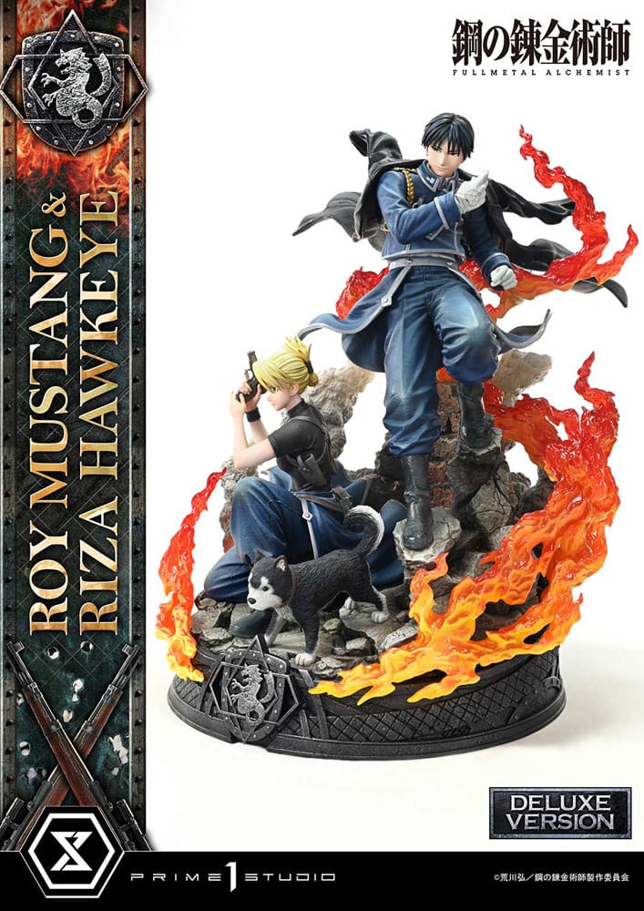 Roy Mustang & Riza Hawkeye (Fullmetal Alchemist) Concept Masterline Deluxe Bonus Version