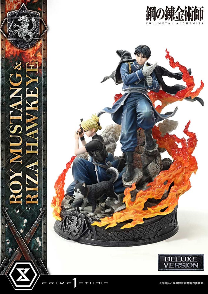 Roy Mustang & Riza Hawkeye (Fullmetal Alchemist) Concept Masterline Deluxe Bonus Version