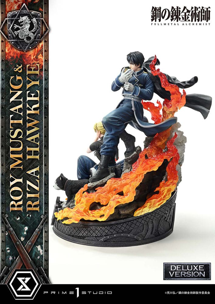Roy Mustang & Riza Hawkeye (Fullmetal Alchemist) Concept Masterline Deluxe Bonus Version