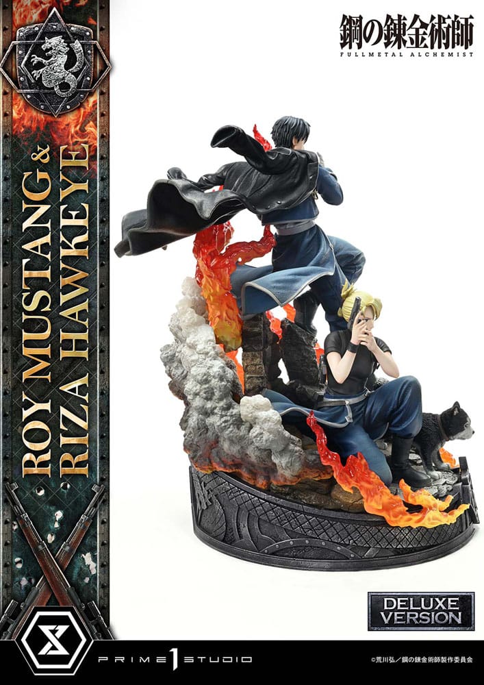 Roy Mustang & Riza Hawkeye (Fullmetal Alchemist) Concept Masterline Deluxe Bonus Version