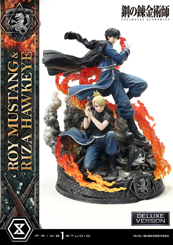 Roy Mustang & Riza Hawkeye (Fullmetal Alchemist) Concept Masterline Deluxe Bonus Version