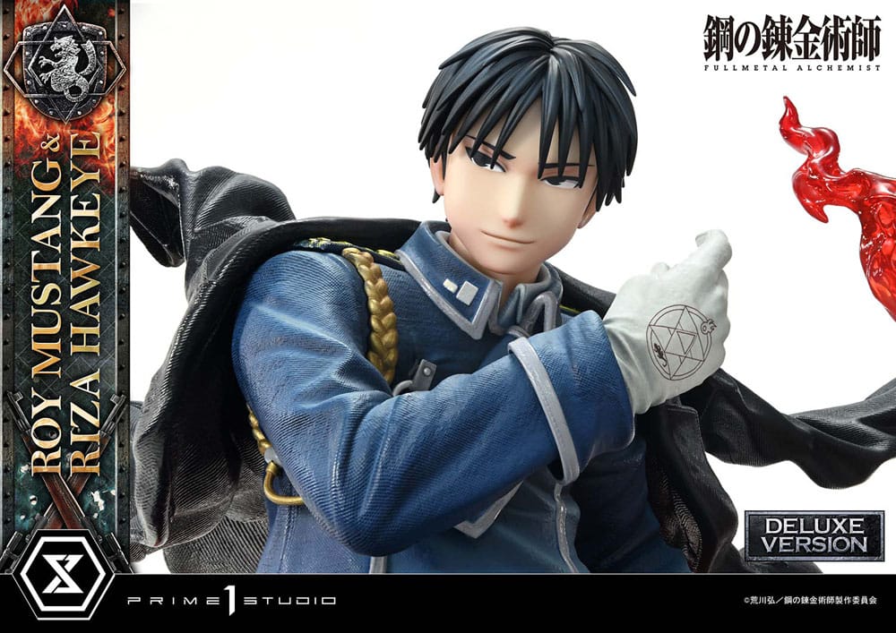 Roy Mustang & Riza Hawkeye (Fullmetal Alchemist) Concept Masterline Deluxe Bonus Version