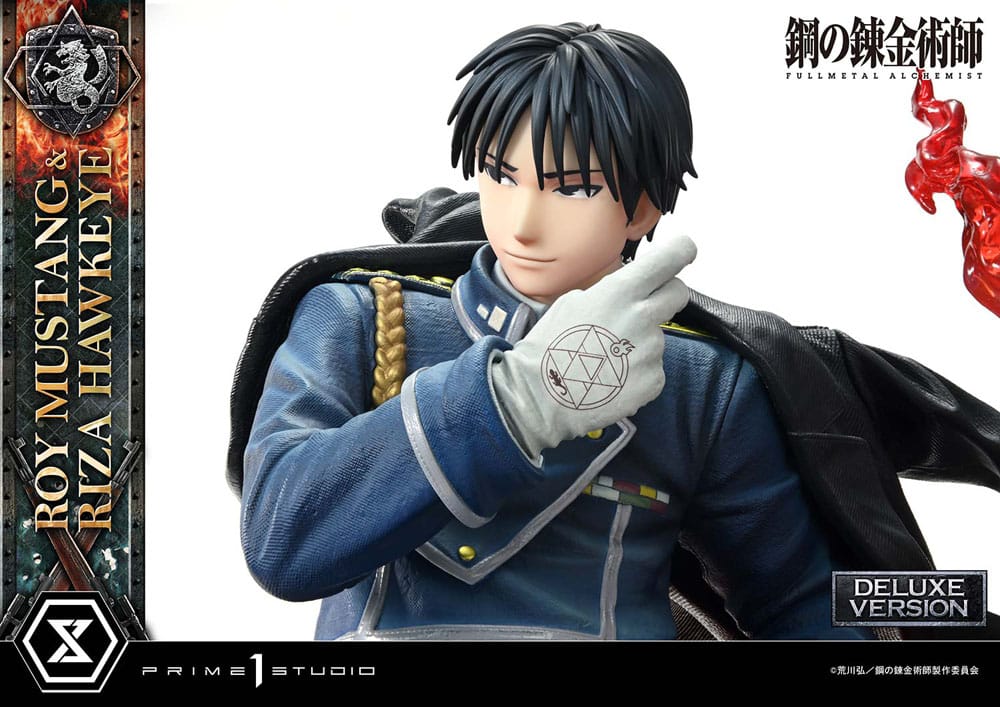 Roy Mustang & Riza Hawkeye (Fullmetal Alchemist) Concept Masterline Deluxe Bonus Version