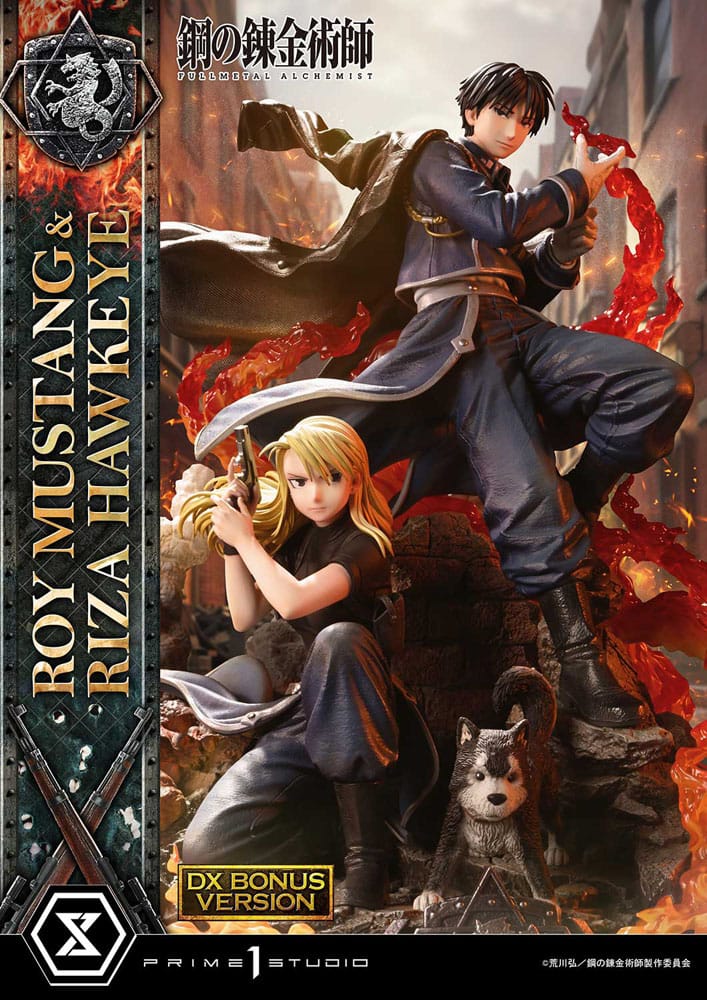 Roy Mustang & Riza Hawkeye (Fullmetal Alchemist) Concept Masterline Deluxe Bonus Version