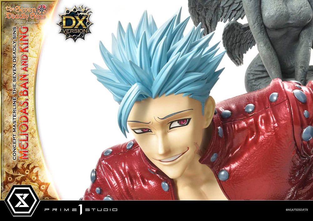 Meliodas, Ban and King (Seven Deadly Sins) Concept Masterline Series Deluxe Version