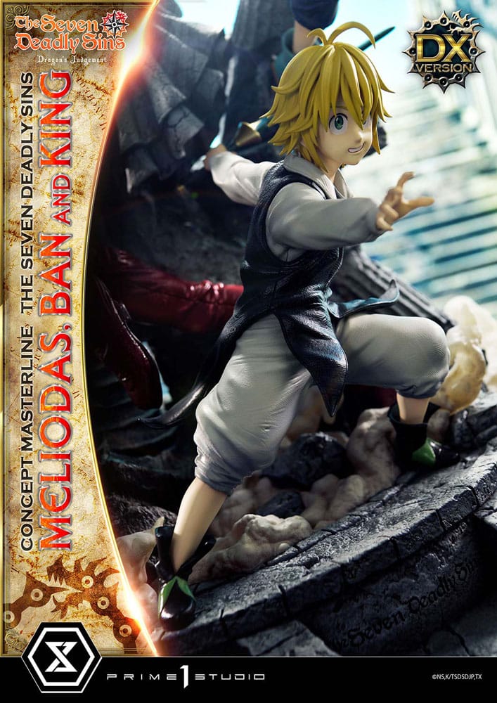 Meliodas, Ban and King (Seven Deadly Sins) Concept Masterline Series Deluxe Version