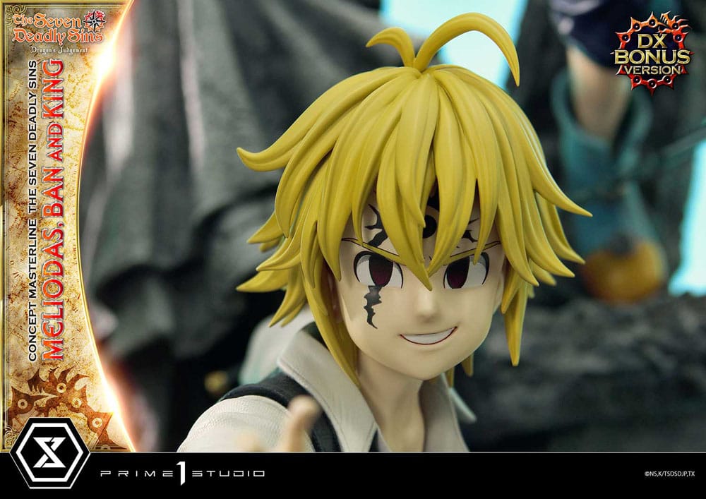 Meliodas, Ban and King (Seven Deadly Sins) Concept Masterline Series Deluxe Bonus Version