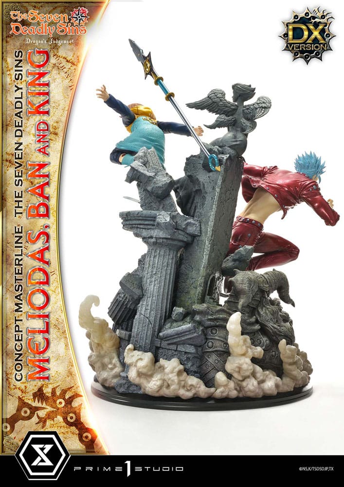 Meliodas, Ban and King (Seven Deadly Sins) Concept Masterline Series Deluxe Bonus Version