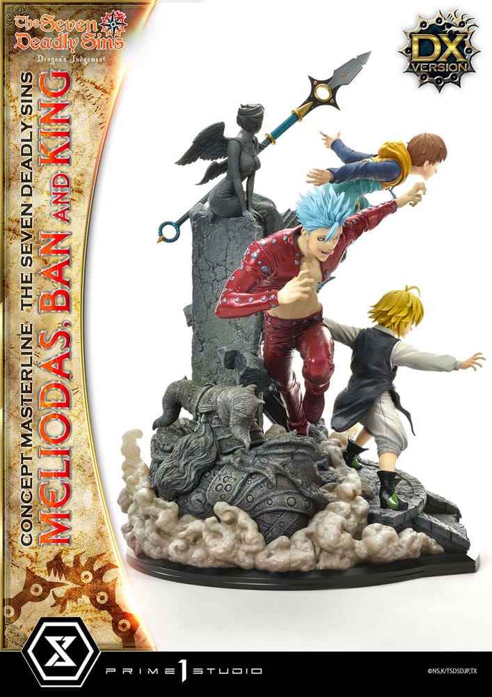 Meliodas, Ban and King (Seven Deadly Sins) Concept Masterline Series Deluxe Bonus Version