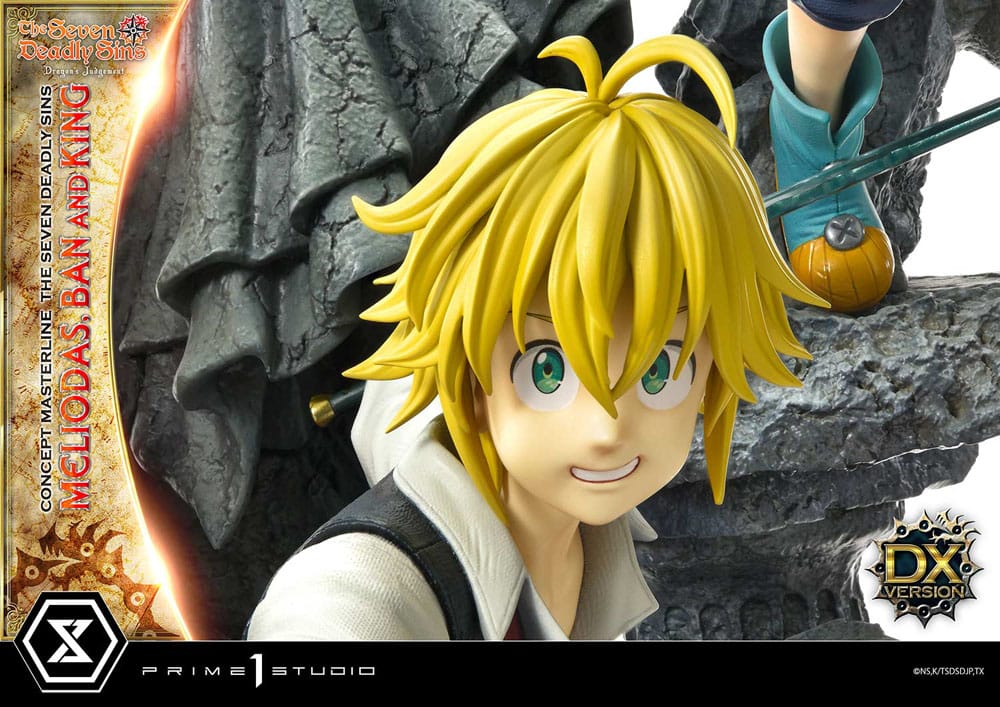 Meliodas, Ban and King (Seven Deadly Sins) Concept Masterline Series Deluxe Bonus Version