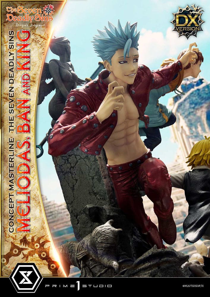 Meliodas, Ban and King (Seven Deadly Sins) Concept Masterline Series Deluxe Bonus Version