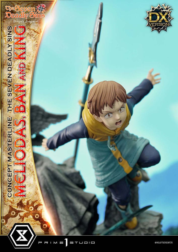 Meliodas, Ban and King (Seven Deadly Sins) Concept Masterline Series Deluxe Bonus Version